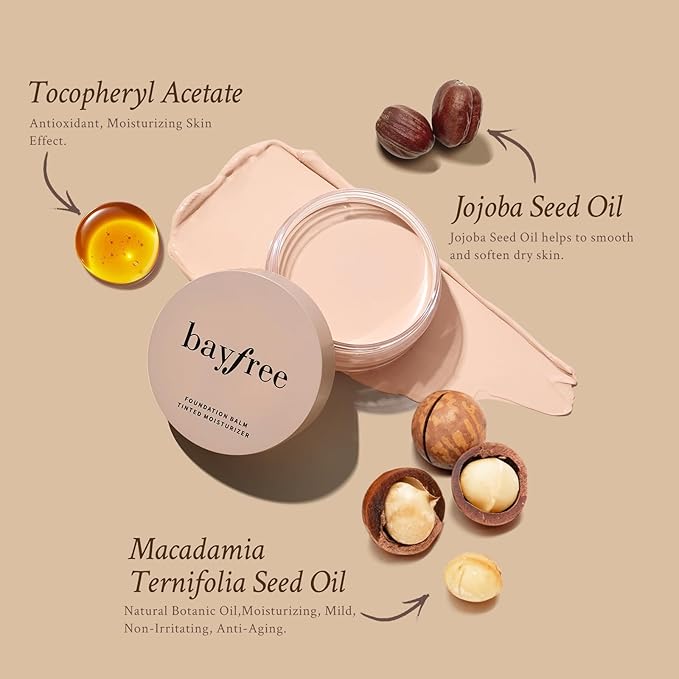 Foundation Balm, Matte Full Coverage Cream Foundation, Mature 0.99 oz