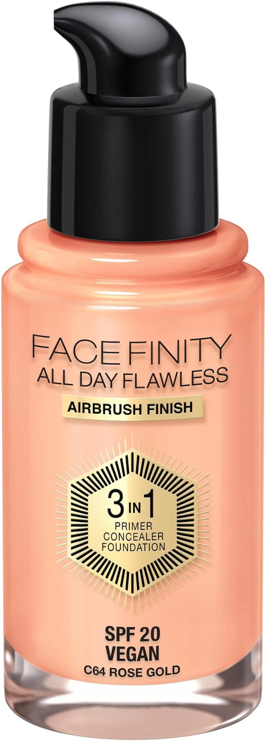 Max Factor Facefinity 3-in-1 All Day Flawless Liquid 30 ml