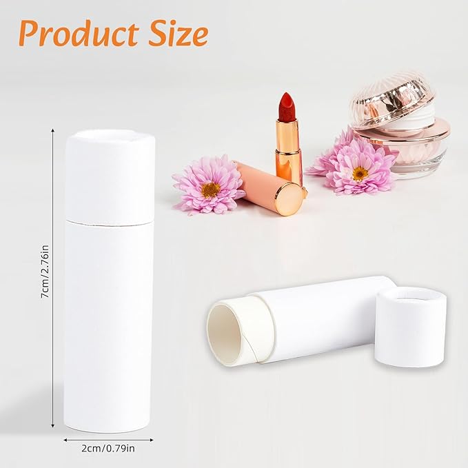 NICENEEDED 10 Pcs Paperboard Lip Balm