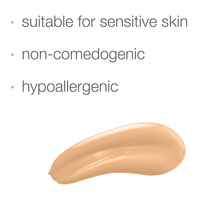 Neutrogena Healthy Skin Sensitive Skin Serum Foundation with Light/Medium 03, 1 oz