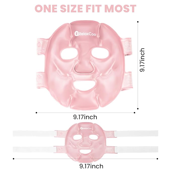 Cold face eye mask ice