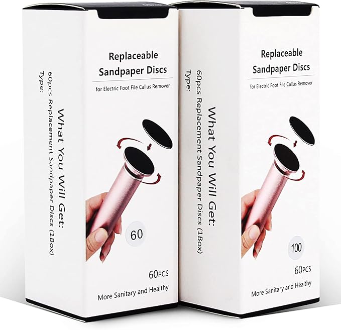 120pcs replaceable sandpaper refill discs