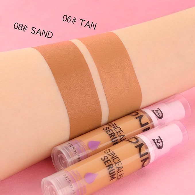 1 Pack Matte Oil Free Concealer Foundation Cream,Professional