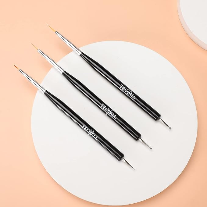 Teoyall nail art brushes, nail