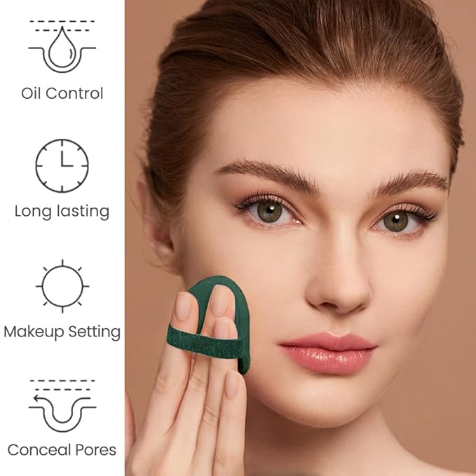 Oil-Controlled Matte Finish Powder: Silky, Skin-Adhering, Natural, Long-lasting,