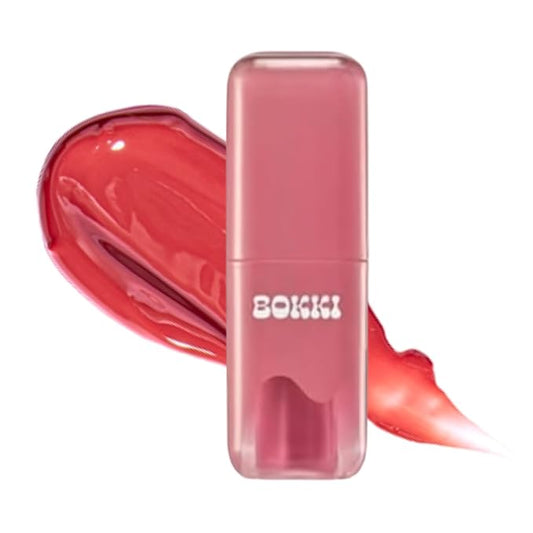 Glow Bokki Glossy Lip Tint, Korean Beauty (GB08 Vienna Rosé, 4.1 grams)