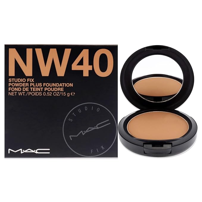 Mac Studio Fix Powder Plus Foundation Nw40 15gm/0.52 0.52 Oz