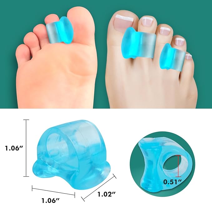Gel toe separators, 12 pcs