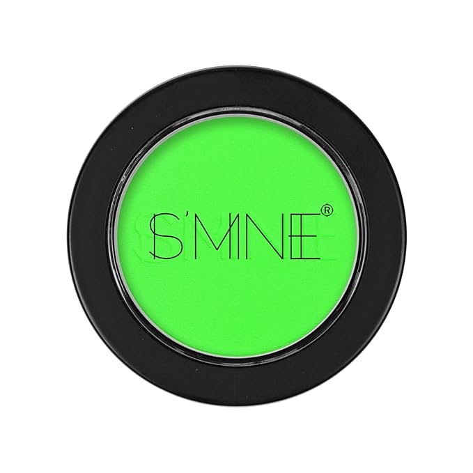 IS'MINE Single Green Matte Eyeshadow Powder Palette High Pigment, Longwear, Intense Color Best Green Eyeshadow
