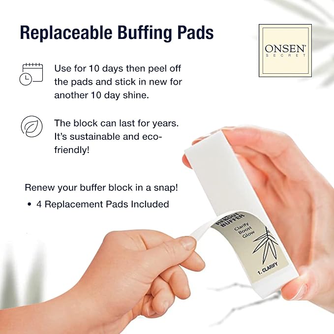 Professional nail buffer block |