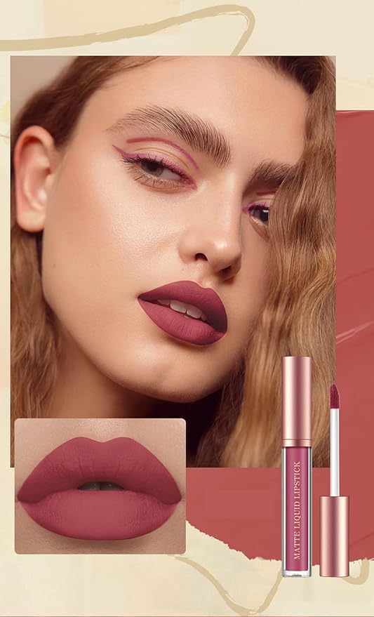 BestLand 12Pcs Matte Liquid Lipstick +