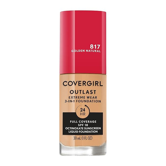 Covergirl Outlast Extreme Wear 3-in-1 Full Coverage Liquid Fl. Oz.