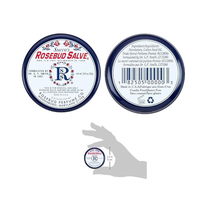 Smith's Rosebud Lip Balm Bulk- 3x0.5oz