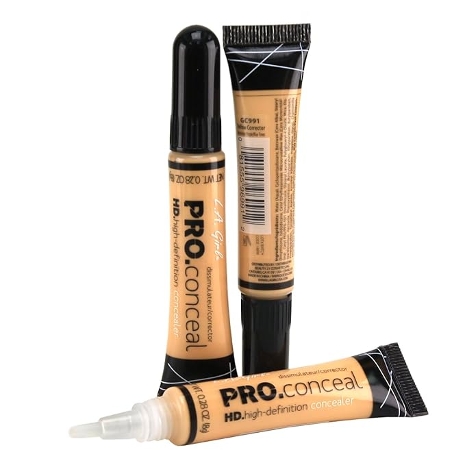 (CHOOSE YOUR COLOR) LA Girl HD Conceal High Choices (Yellow)