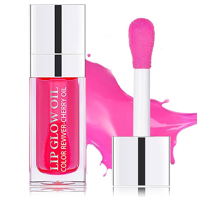 Plumping Lip Oil,Hydrating Lip Glow Oil