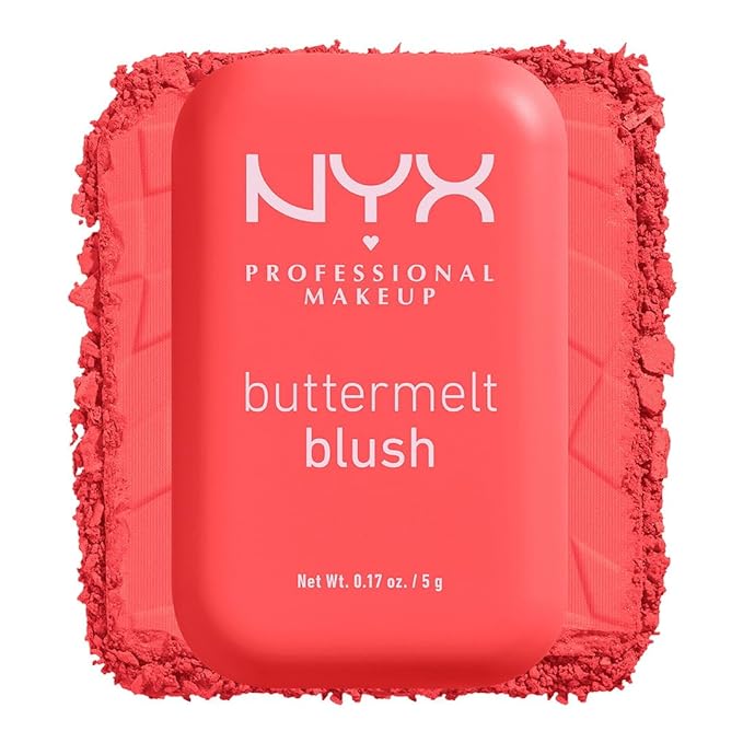 NYX PROFESSIONAL MAKEUP Buttermelt Powder Blush, Fade and Had Butta