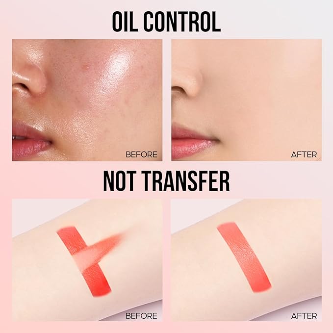 Oil Control Pressed Setting Powder Compact, 12H Longlasting NATURAL, 0. 28Oz