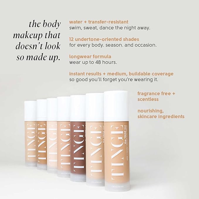 the TINGE tint (tan neutral)