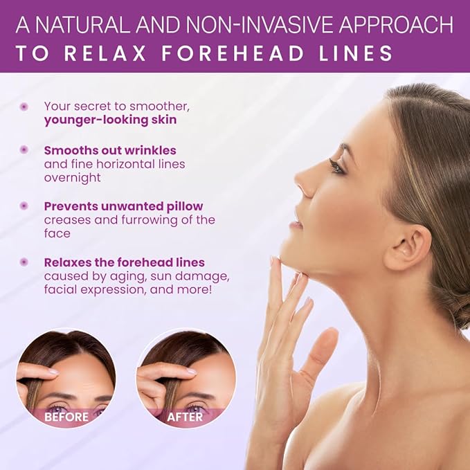 Furlesse Rows Wrinkle Patches, Overnight Forehead Anti-Aging