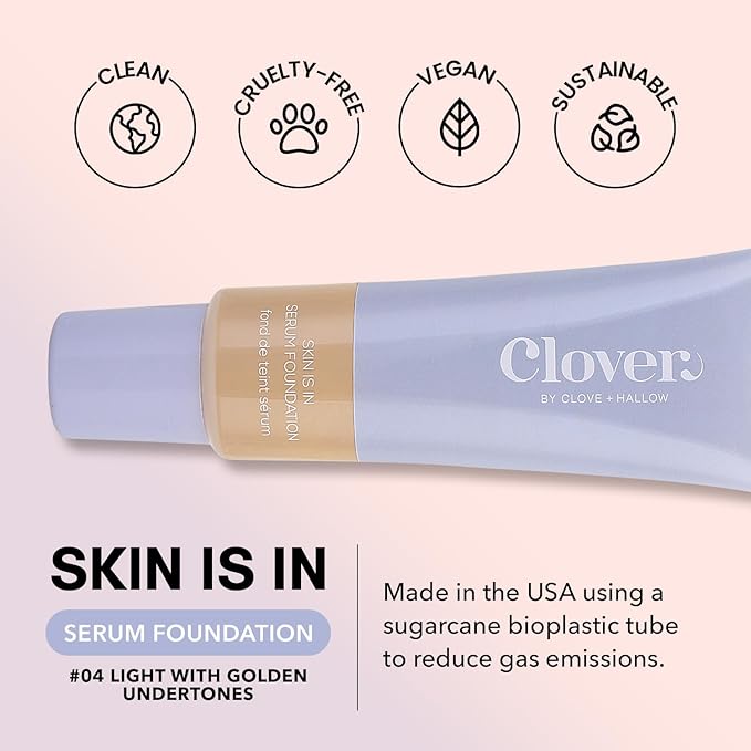Clover Skin Is In Serum Foundation | Hydrating 30 ml