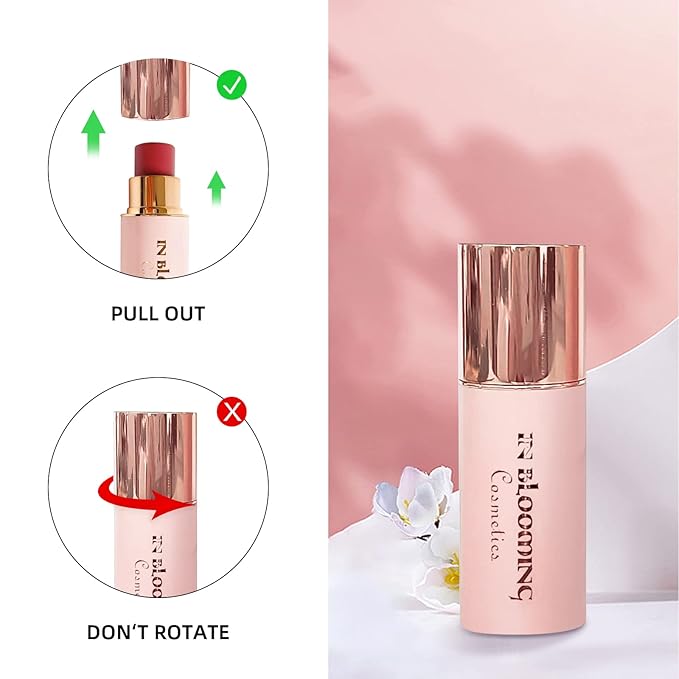 Contour Stick Makeup With Highlighter Blush Bronzer Makeup for Beginners