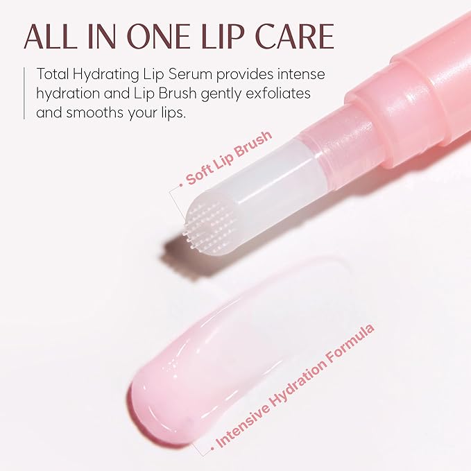Vegan Lip Serum with Brush -