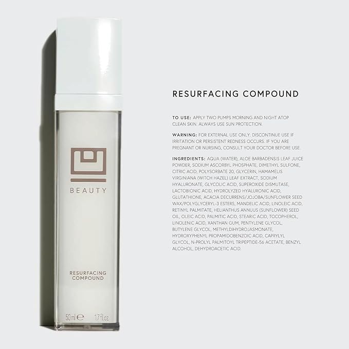 U Beauty Resurfacing Compound - Anti-Aging Daily Serum fl oz
