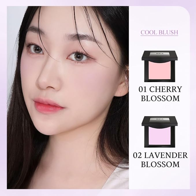 BBIA Last Blush 11 Color / 0.09oz - High Pigment Makeup Blush, Shape, Contour & Highlight Face, Long-lasting, Matte Finish (02 LAVENDER BLOSSOM)