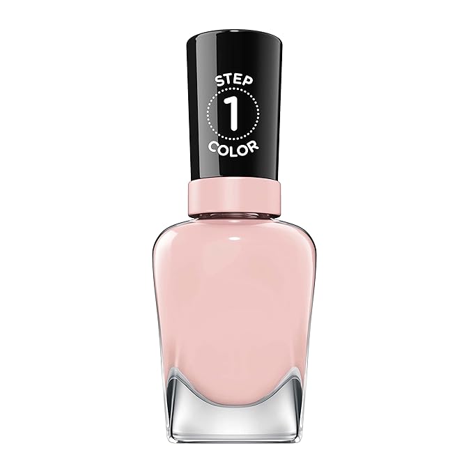 Sally Hansen Miracle Gel™, Once Chiffon a Time, Long Lasting, Gel-Like Formula, No UV Lamp Needed, Pink Nail Polish