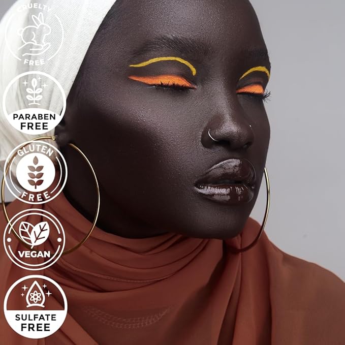 Mynena White Silver Makeup Highlighter Loose Powder Shimmer Paraben-Free Cruelty-Free