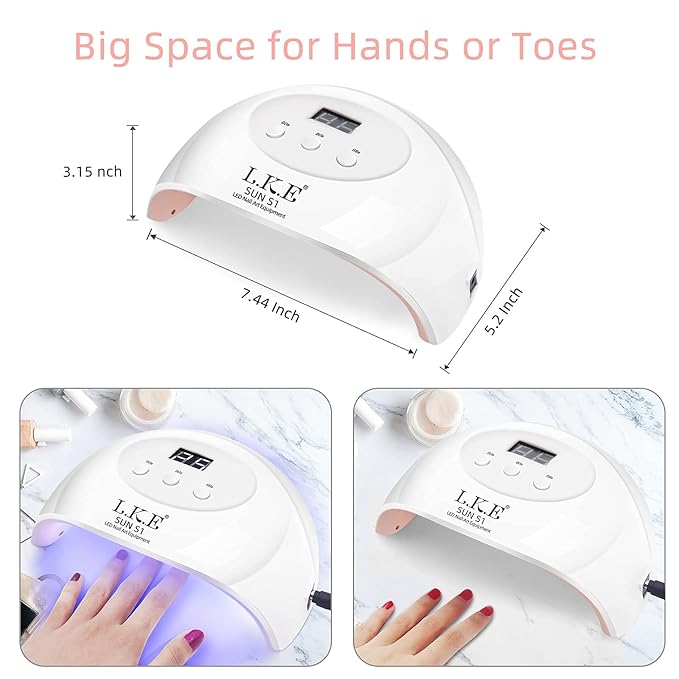 LKE UV LED Nail Lamp,