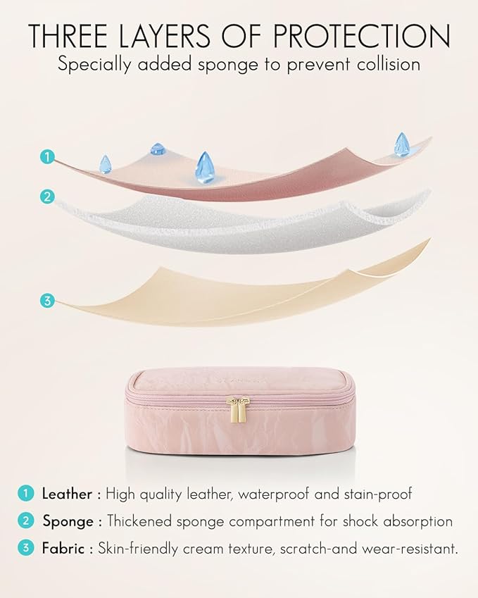 Vlando travel makeup bag small