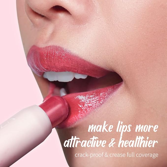 Tinted Lip Balm Chapstick with Color, Hydrating/Coloring