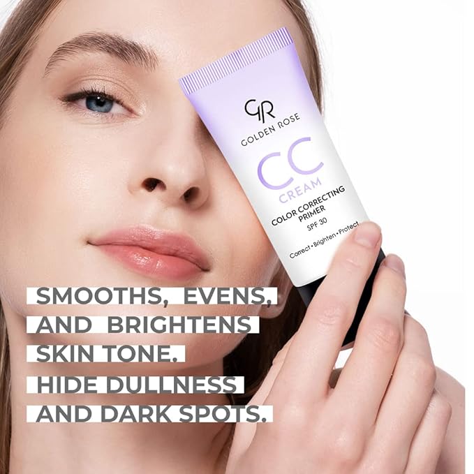 Golden Rose Makeup CC Cream Color Correcting Primer - (Violet)