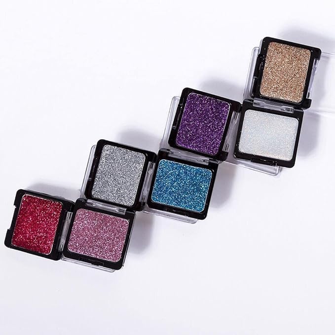wet n wild Color Icon Eyeshadow Glitter - Ultra-Pigmented, Vitamin E Infused for a Silky-Smooth Moisturizing Application, Cruelty-Free & Vegan - Groupie