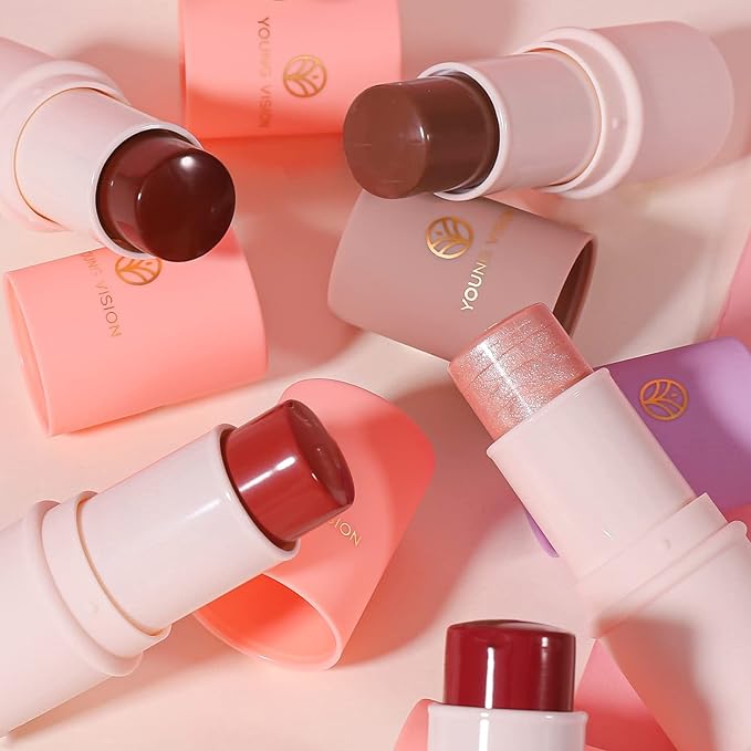 YOUNG VISION Stick Blush for Face Makeup, Cream Blush, 8054-03.…