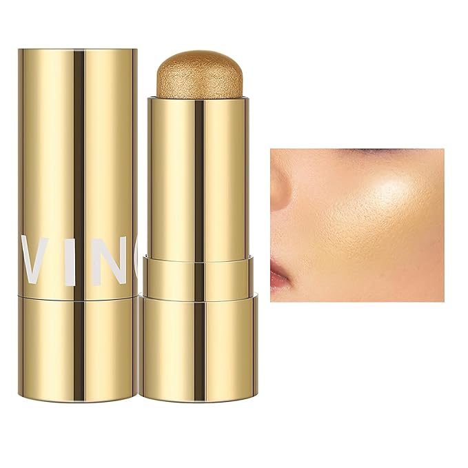 MIELIKKI Cream Highlighter Stick, Contour Stick Makeup, Shades Highlight #02