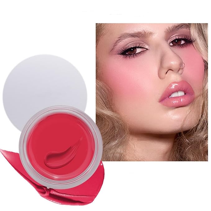6 Colors Face Blush,Waterproof Matte Long Lasting Lightweight and Women