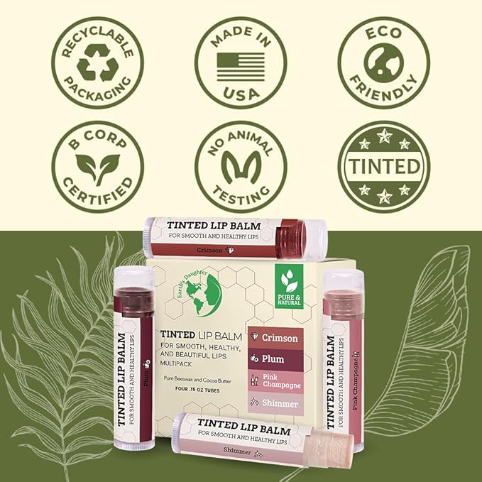 Tinted Lip Balm by Earth’s Daughter