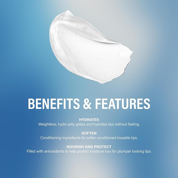 Ortega Beauty Liquid Icon Hyper Gloss By Etienne Lip Gloss For Long Lasting Plump Lips - Non-Sticky Infused with Blue Agave, Vitamin E