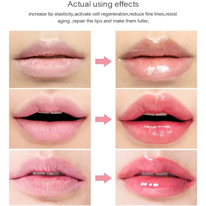 Plumping Lip Oil,Hydrating Lip Gloss Tinted Lip Balm Lip Care Transparent Toot Lip Oil,Big Brush Head Glass Lip Glow Oil Fresh Texture & Non-sticky,Nourishing Repairing Shine Primer Lip Tint(ROSEWOOD)