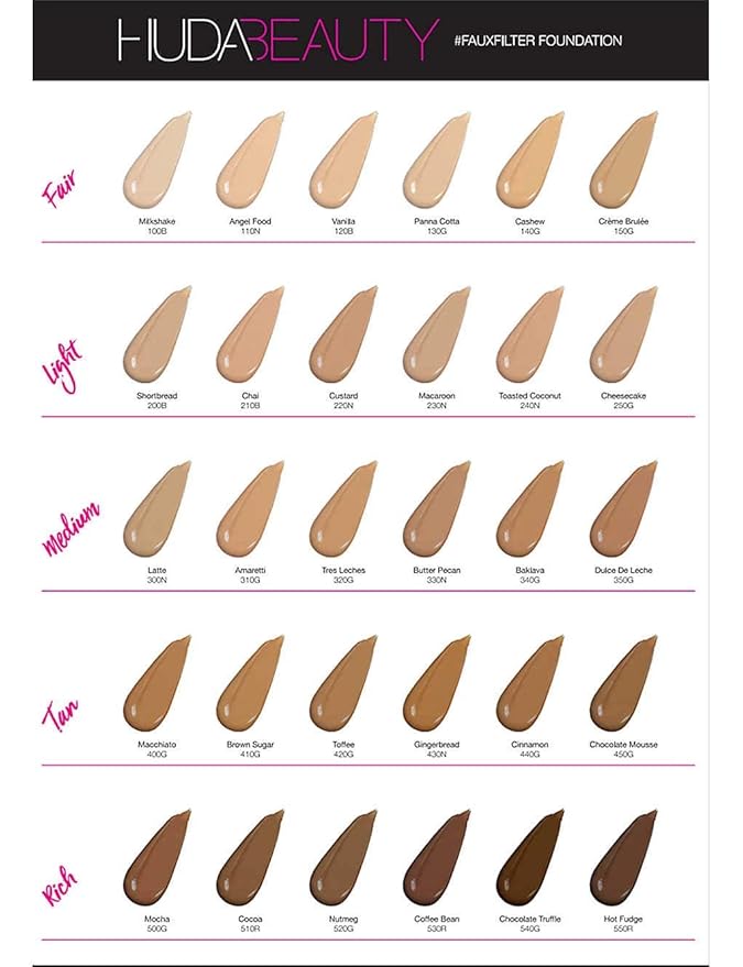 HUDA BEAUTY #FauxFilter Foundation - Macaroon 230N