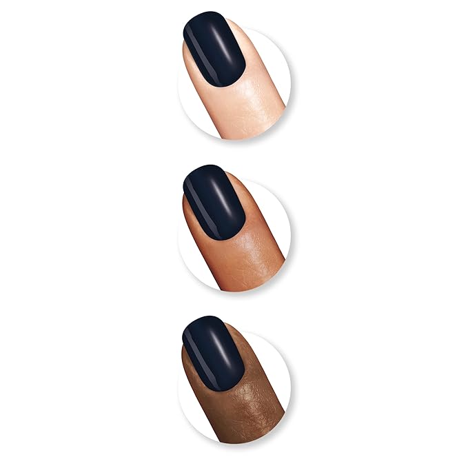 Sally Hansen Miracle Gel Nail Polish, Midnight Mod, 0.5 Fl Oz (Pack of 3)