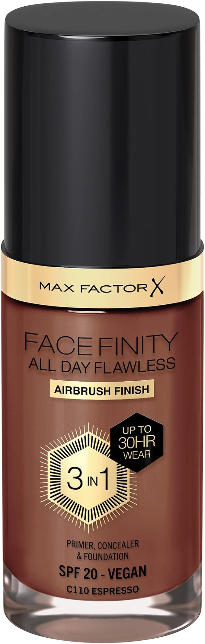 Max Factor Facefinity 3-in-1 All Day Flawless Liquid 30 ml