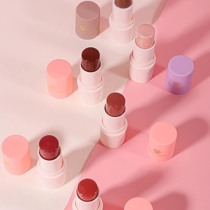 YOUNG VISION Blush Stick, Putty/Cream Makeup Blush, Multi-Use Blend, 8054-02