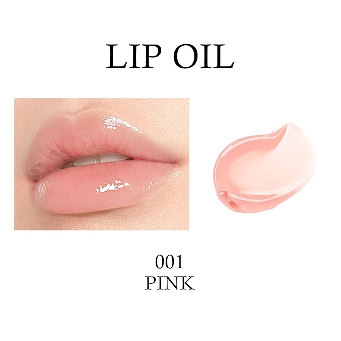 KYDA Hydrating Lip Glow Oil, Moisturizing Lip Oil,