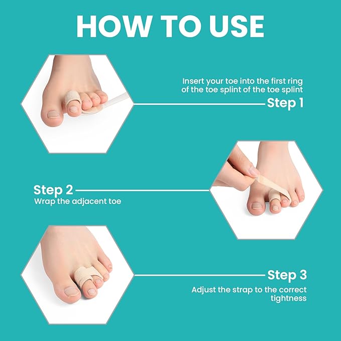 10 Pack Fabric Hammer Toe