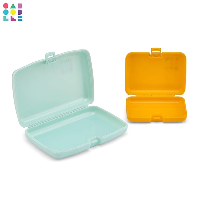 Caboodles Women's Care Pack + Lil Bit Set, Mustard+Mint, Small