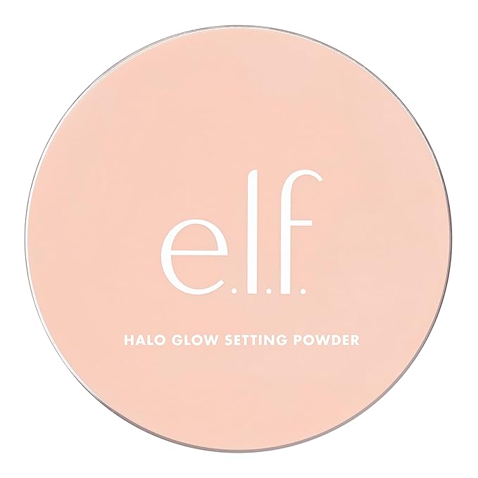e.l.f. Halo Glow Setting Powder, Smooths The Look Cruelty-Free, Deep