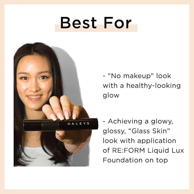 HALEYS RE-Invent BB Drops (Dark Neutral) Vegan, Cruelty-Free Face